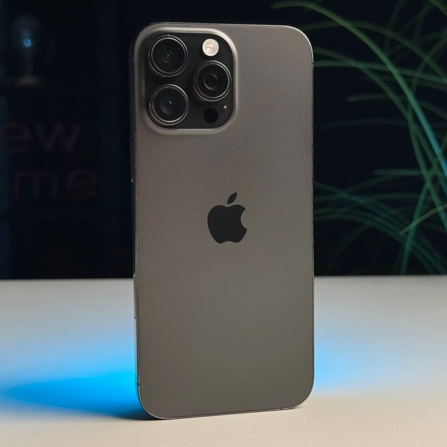 ВЖИВАНИЙ Б/У Apple iPhone 16 Pro Max 512GB Black Titanium (MYX03) - Стан: гарний | Акумулятор: 100% | Комплектація: iPhone, кабель | Гарантія: 3 міс.