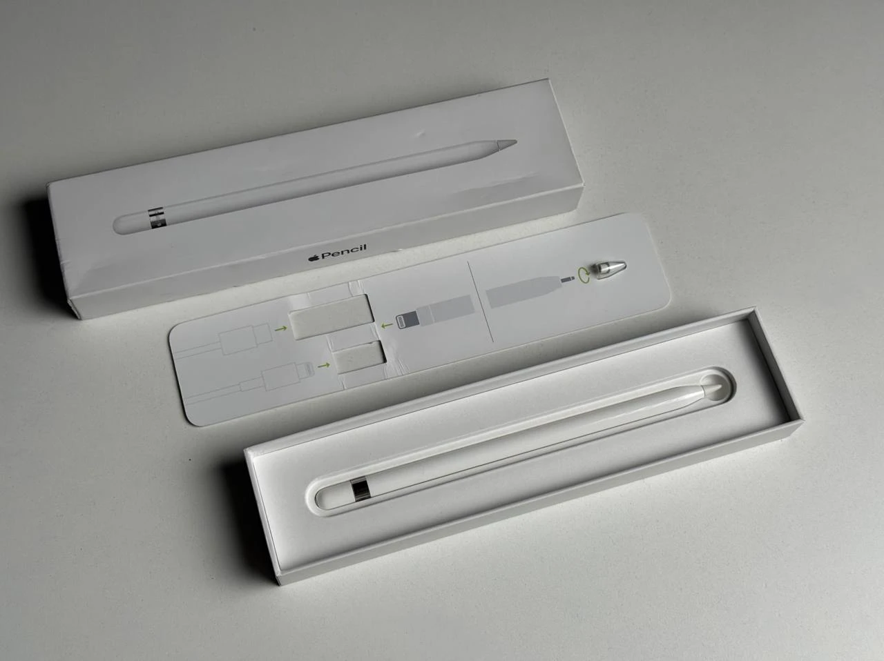 ВЖИВАНИЙ Б/У Apple Pencil 1st generation 2022 (MQLY3, MYQW3) - Состояние: хороший | Комплектация: Pencil, коробка | Гарантія: 1 мес.