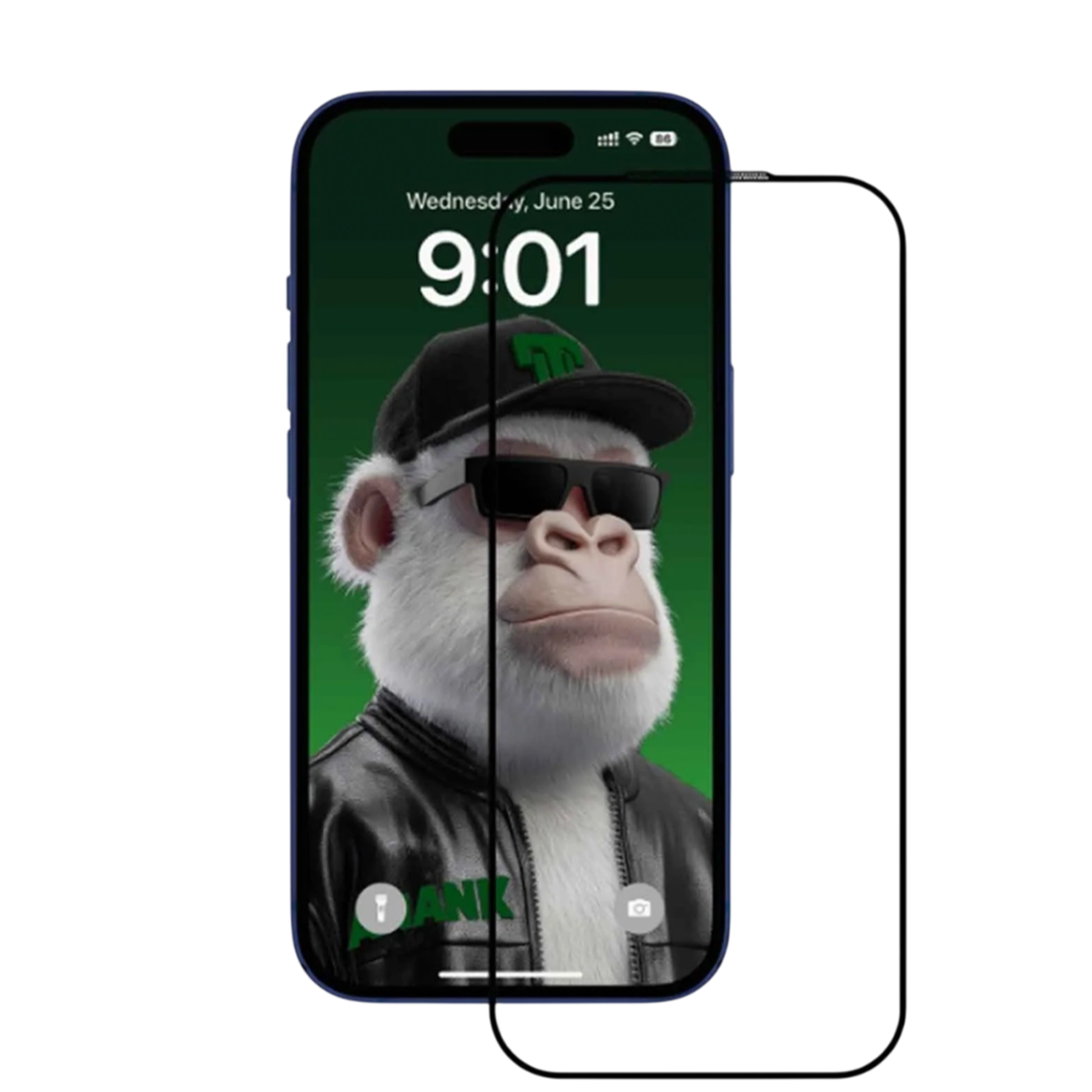 Защитное стекло Anank 2.5D Corning 10X Reinforced Glass for iPhone 17 Pro Max - повышенная ударопрочность (6975593907279)