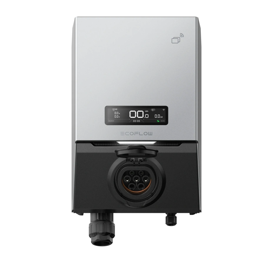 Зарядна станція для електромобіля EcoFlow PowerPulse 2 [трифазна 2-11 кВт] (PowerPulse 2-11kW-MID-EU)