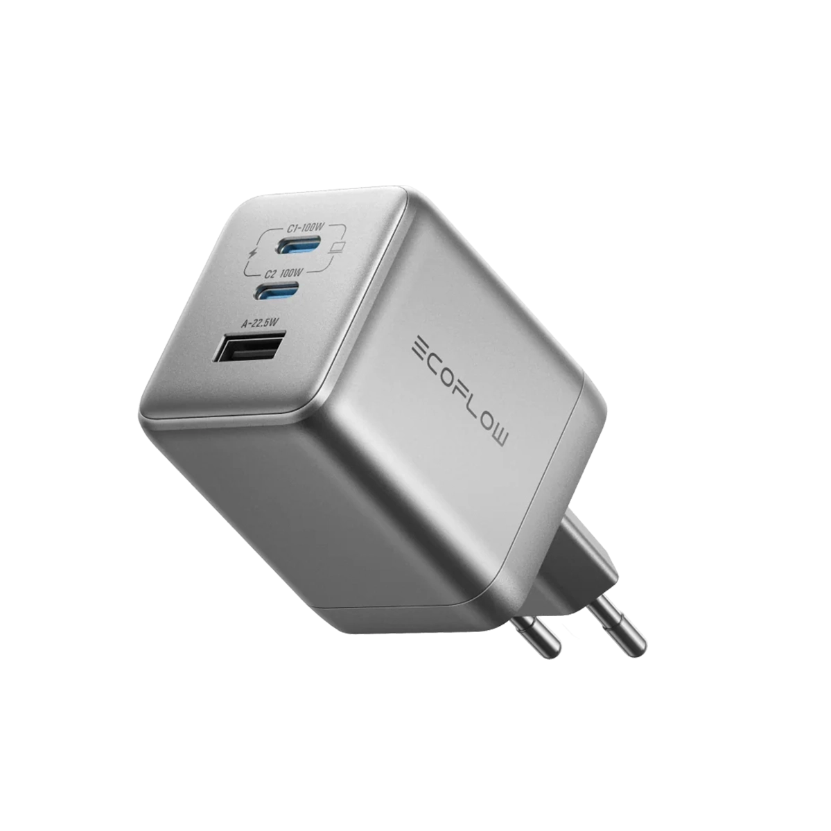 Зарядний пристрій EcoFlow RAPID Pro Charger [100W, 3 Ports, GaN] (EFA-100W-GAN-CHARGER-EU)