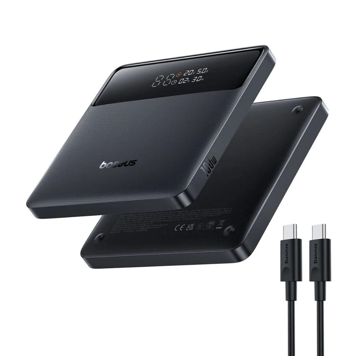 Зовнішній акумулятор [павербанк] Baseus Blade H1 Lite 20000 mAh 100W Black (P10021604123-00)