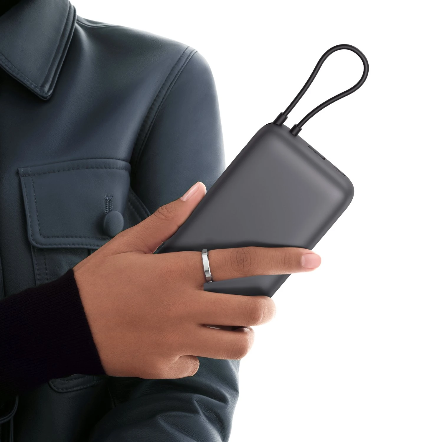 Зовнішній акумулятор [павербанк] Xiaomi Power Bank Integrated Cable 20000mAh 22.5W - Dark Gray (BHR9740GL)