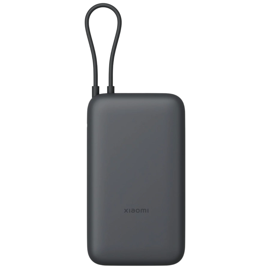 Зовнішній акумулятор [павербанк] Xiaomi Power Bank Integrated Cable 20000mAh 22.5W - Dark Gray (BHR9740GL)