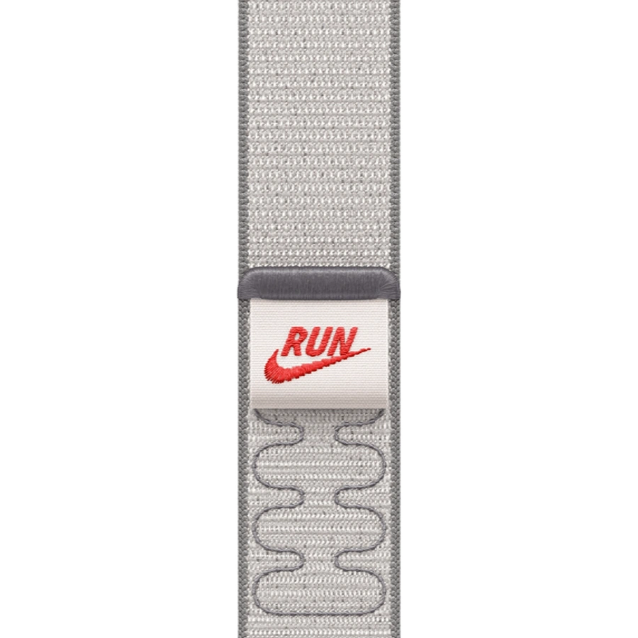 Apple Watch Series 11 GPS 42mm Silver Aluminum Case with Nike Veiled Gray Sport Loop (MEW34+MGCY4)