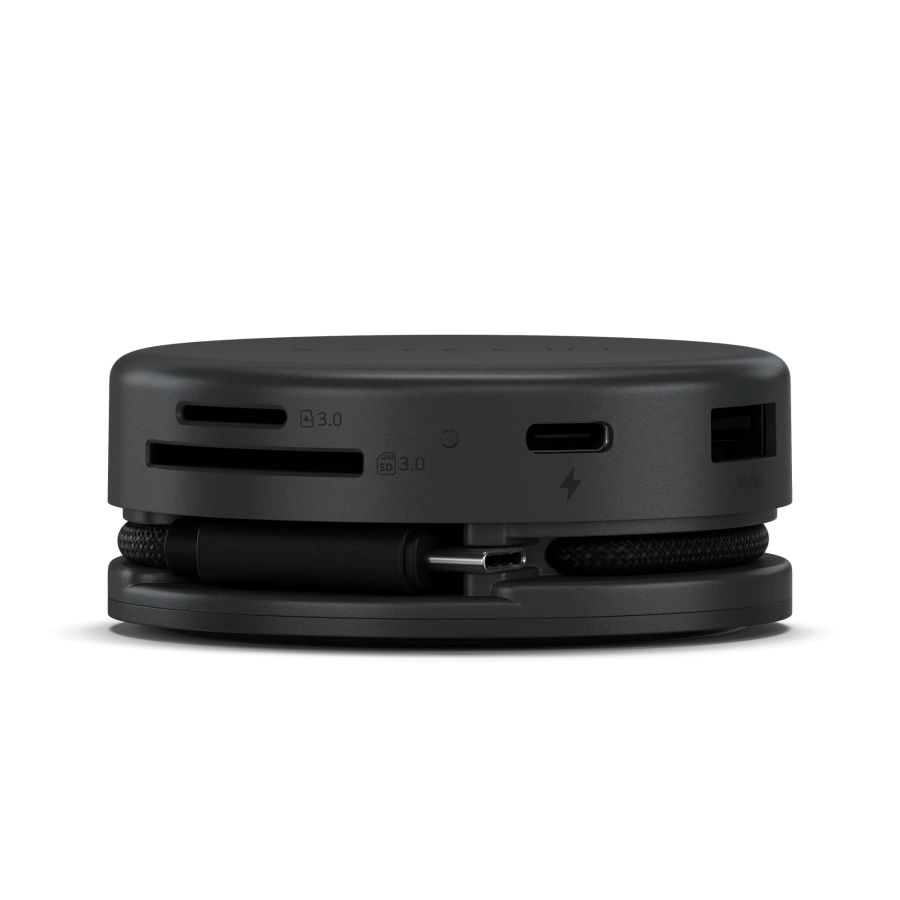 Багатопортовий адаптер Satechi OntheGo 7-in-1 USB-C Multiport Adapter - Space Black (ST-POTG7C)