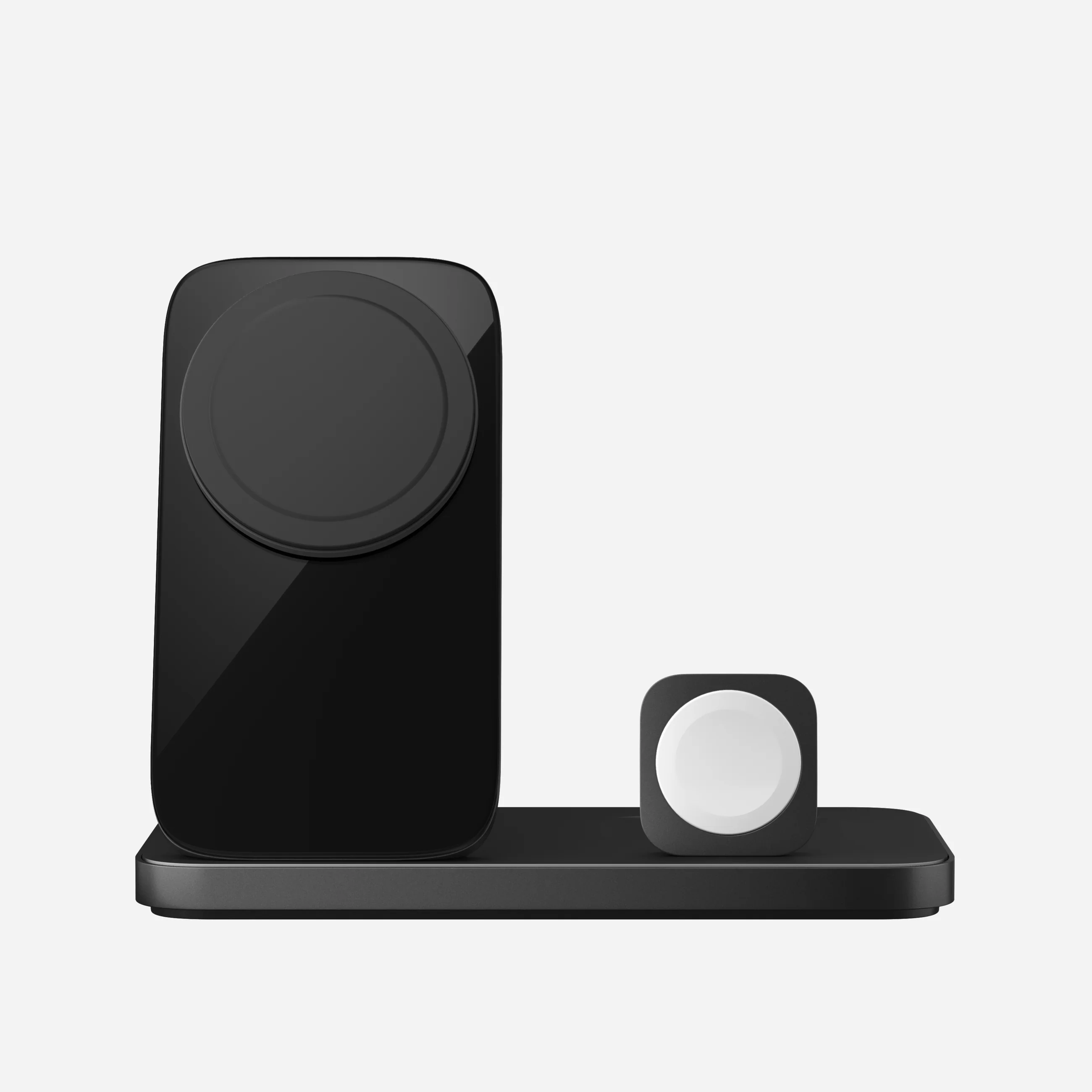 Бездротовий зарядний пристрій Nomad Stand One Max Qi2 25W 3-in-1 Charger - Carbide (NM014490858)