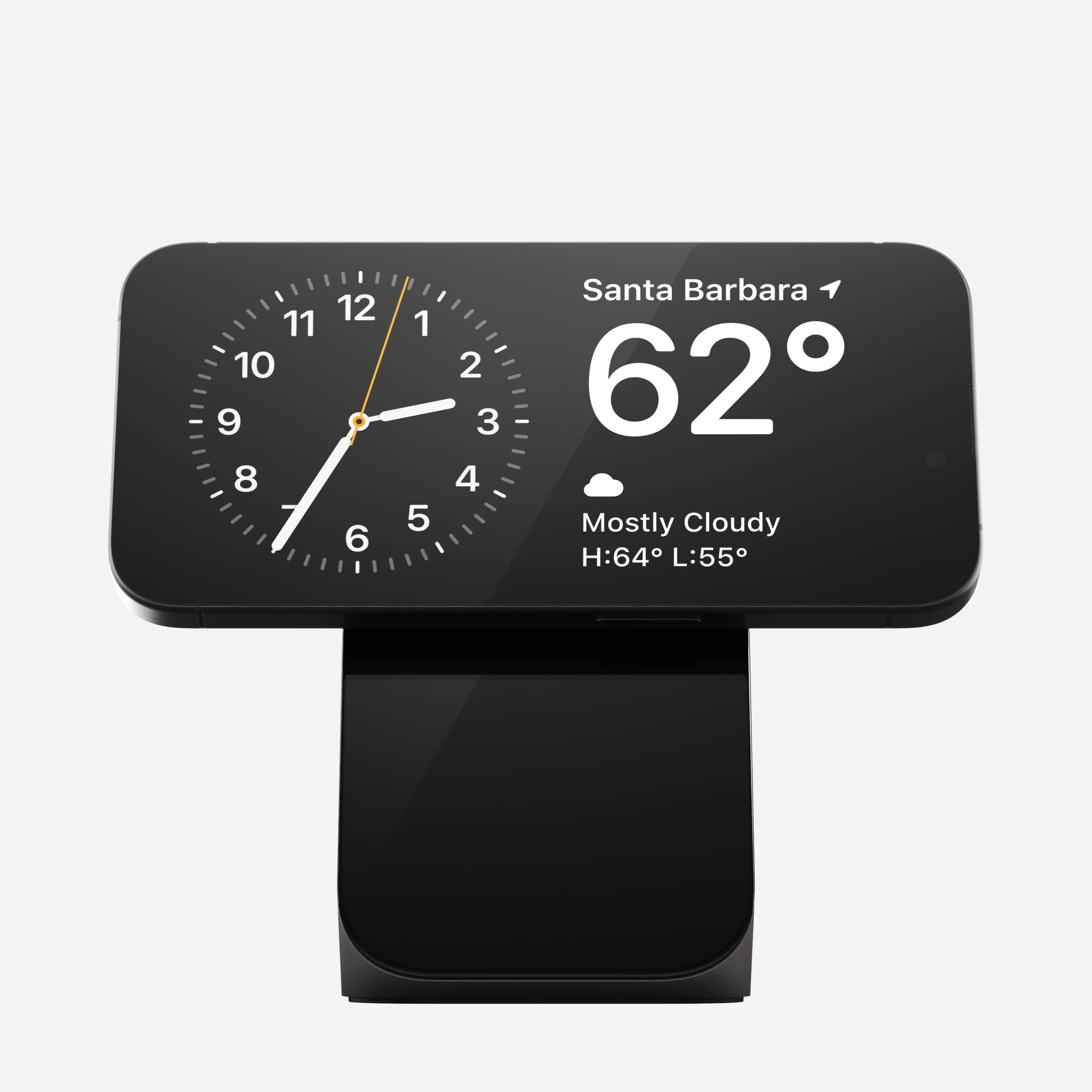 Бездротовий зарядний пристрій Nomad Stand One Qi2 25W 2-in-1 Charger - Carbide (NM014520858)