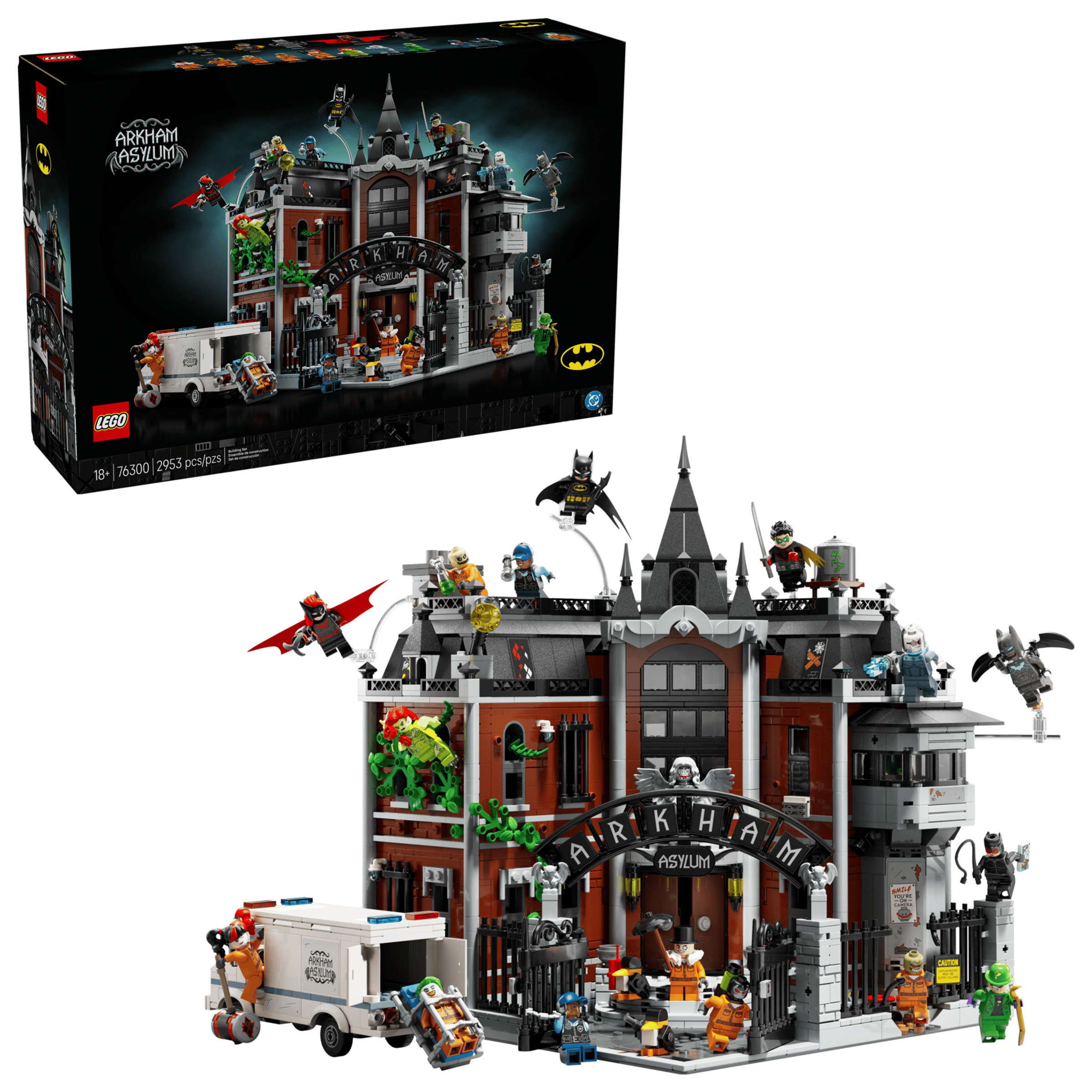 Блоковий конструктор LEGO DC Batman Аркхемський притулок (76300)