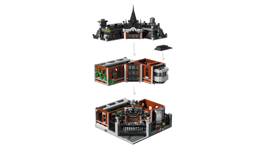 Блоковий конструктор LEGO DC Batman Аркхемський притулок (76300)