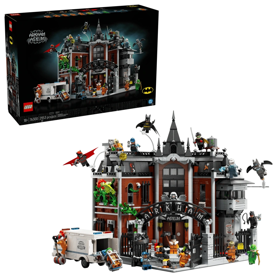 Блоковий конструктор LEGO DC Batman Аркхемський притулок (76300)
