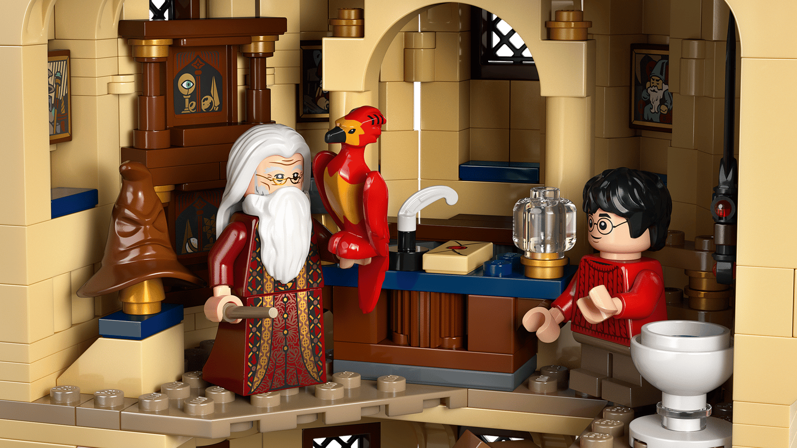 Блоковый конструктор LEGO Harry Potter Замок Хогвартс: главная башня (76454)