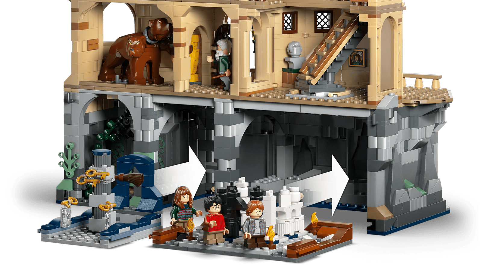 Блоковый конструктор LEGO Harry Potter Замок Хогвартс: главная башня (76454)