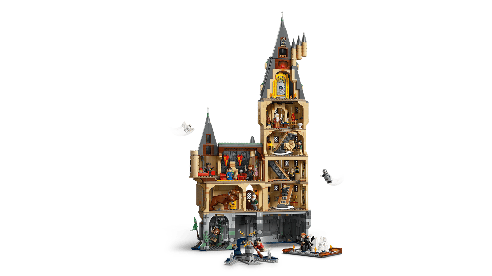 Блоковый конструктор LEGO Harry Potter Замок Хогвартс: главная башня (76454)