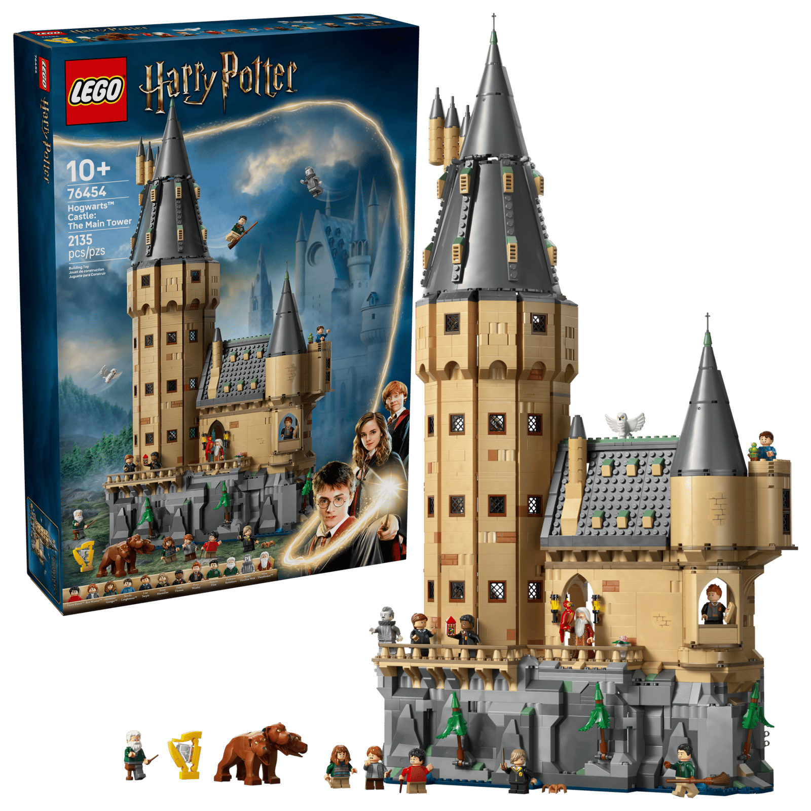 Блоковый конструктор LEGO Harry Potter Замок Хогвартс: главная башня (76454)