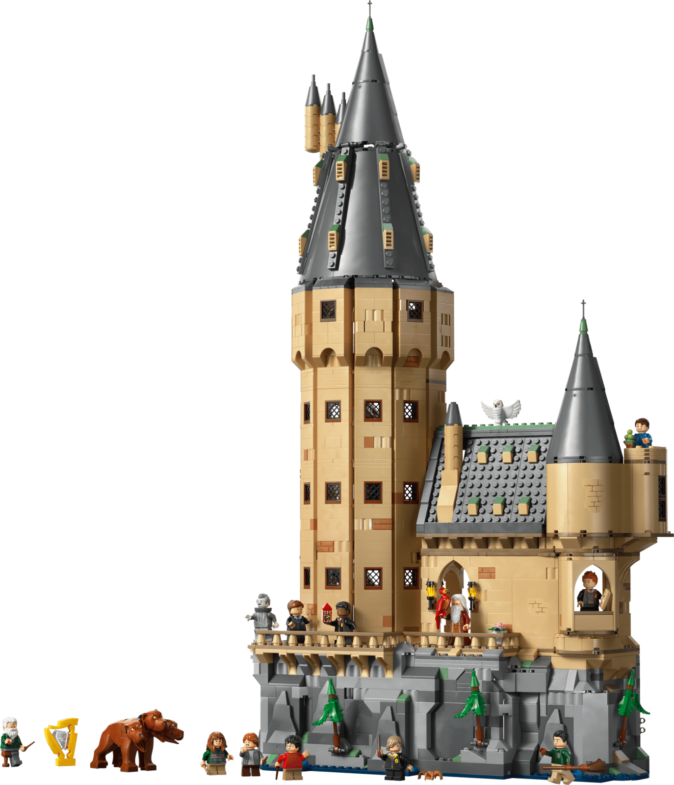 Блоковый конструктор LEGO Harry Potter Замок Хогвартс: главная башня (76454)