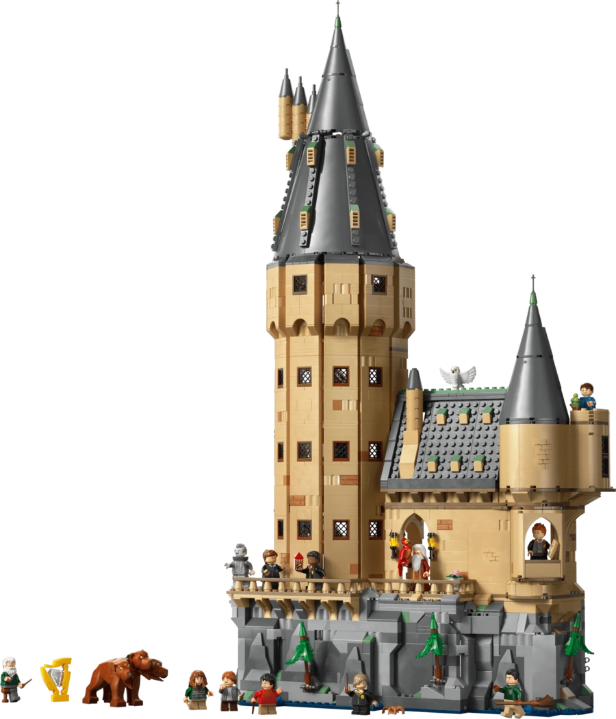 Блоковый конструктор LEGO Harry Potter Замок Хогвартс: главная башня (76454)