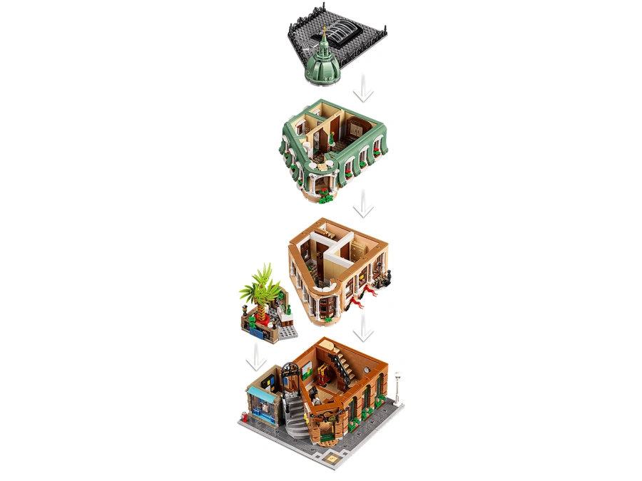 Блоковий конструктор LEGO Icons Бутік-готель (10297)