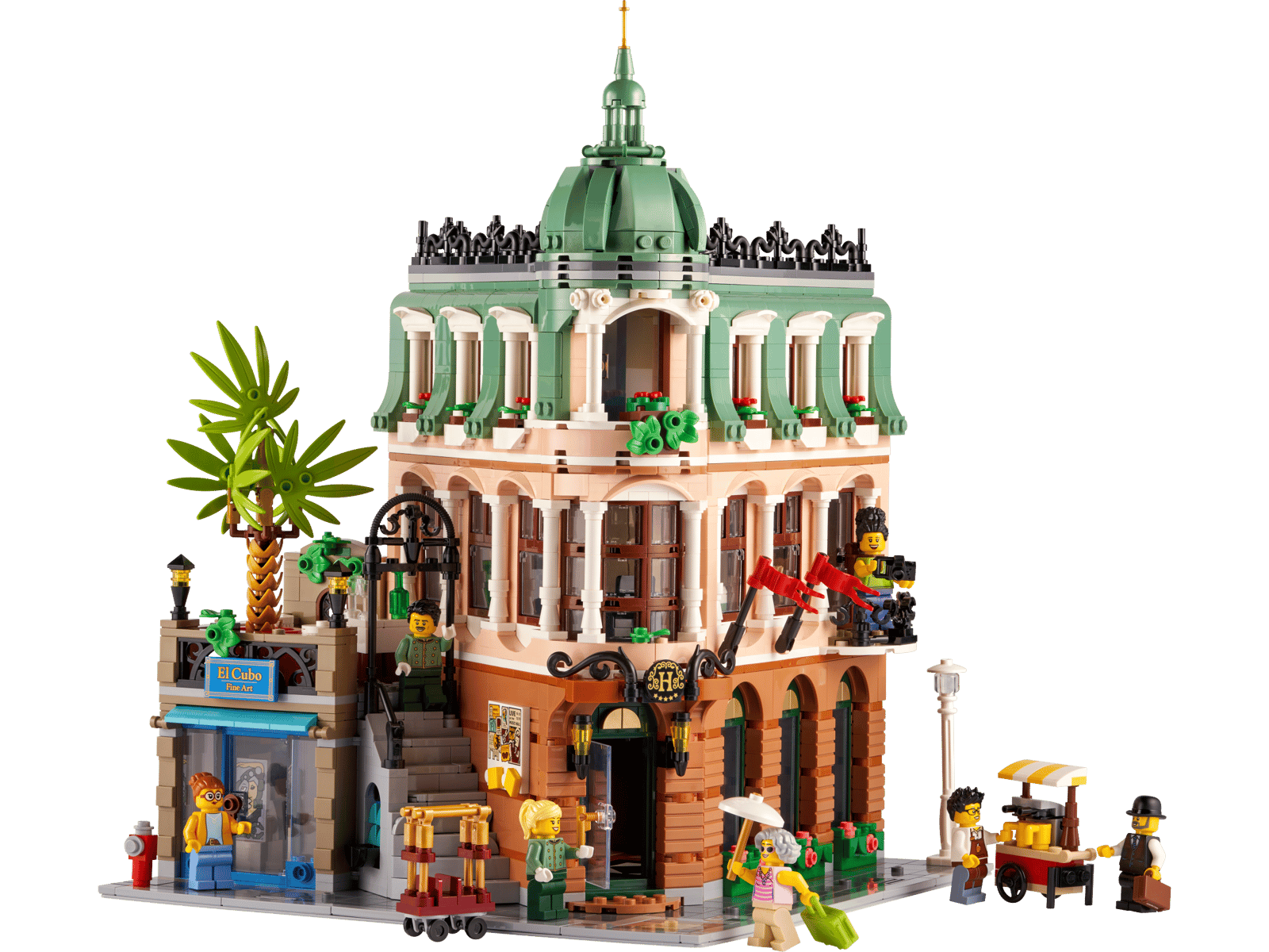 Блоковый конструктор LEGO Icons Бутик-отель (10297)