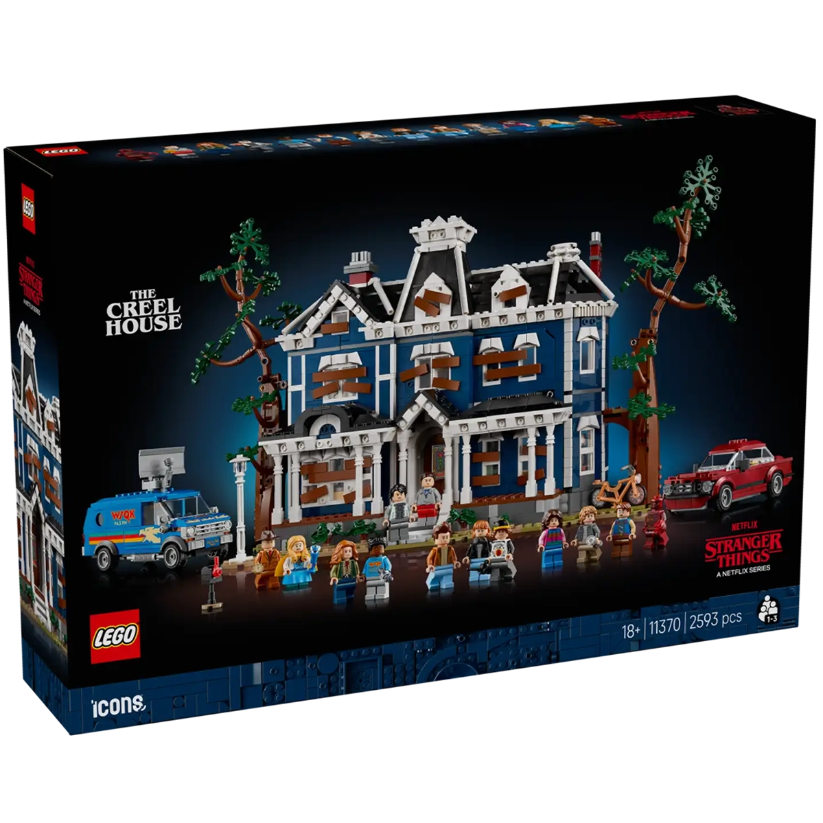 Блоковий конструктор LEGO Icons Дивні дива: Дім Крилів (11370)