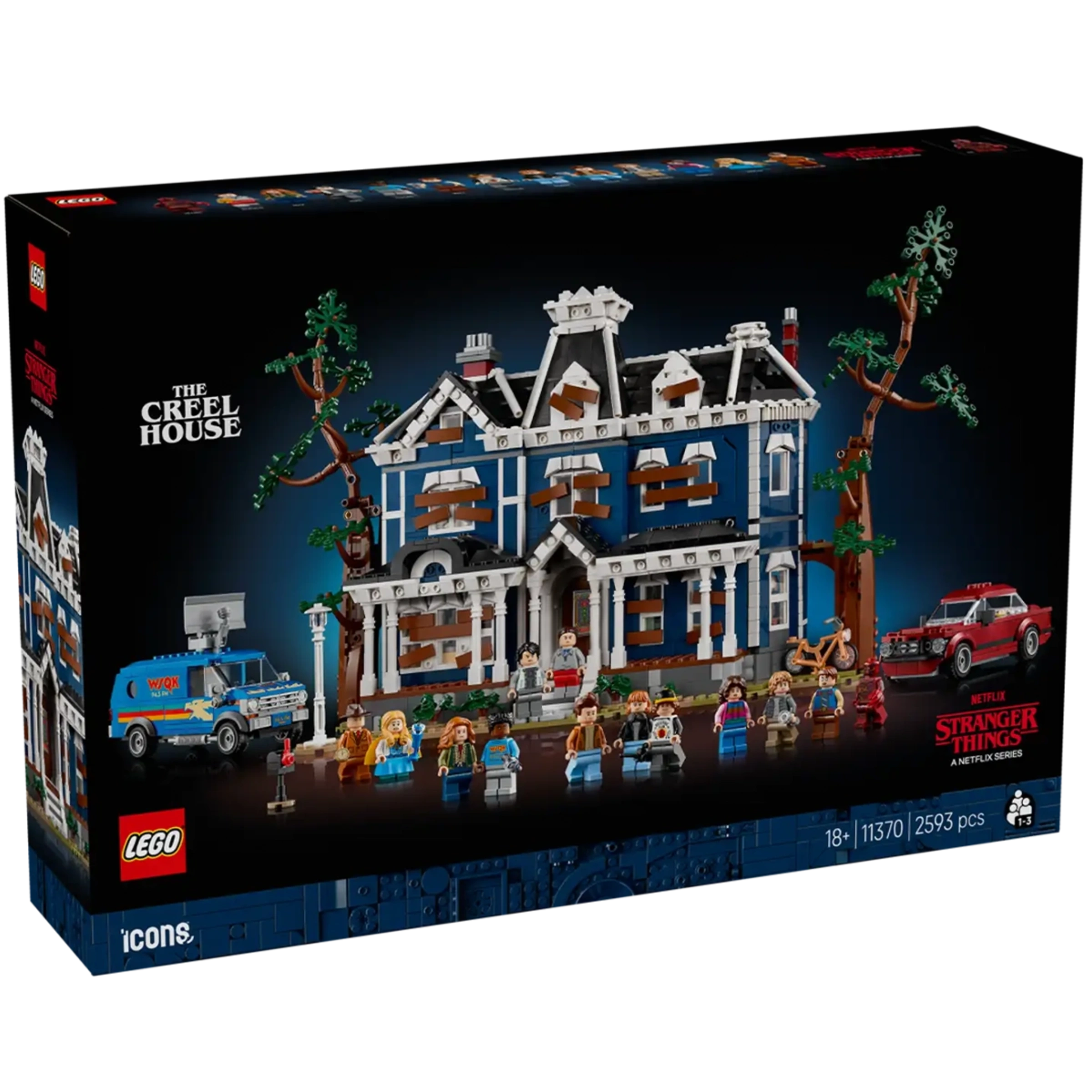 Блоковий конструктор LEGO Icons Дивні дива: Дім Крилів (11370)