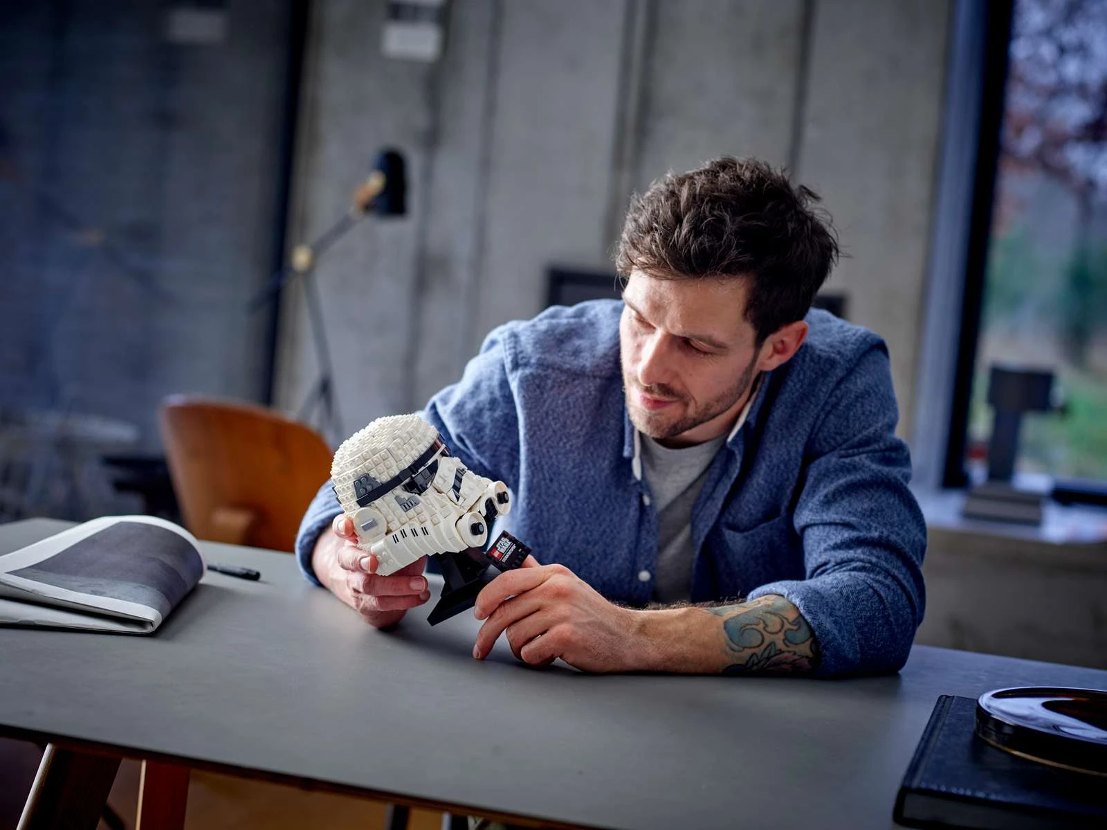 Блоковый конструктор LEGO Star Wars Шлем штурмовика (75276)