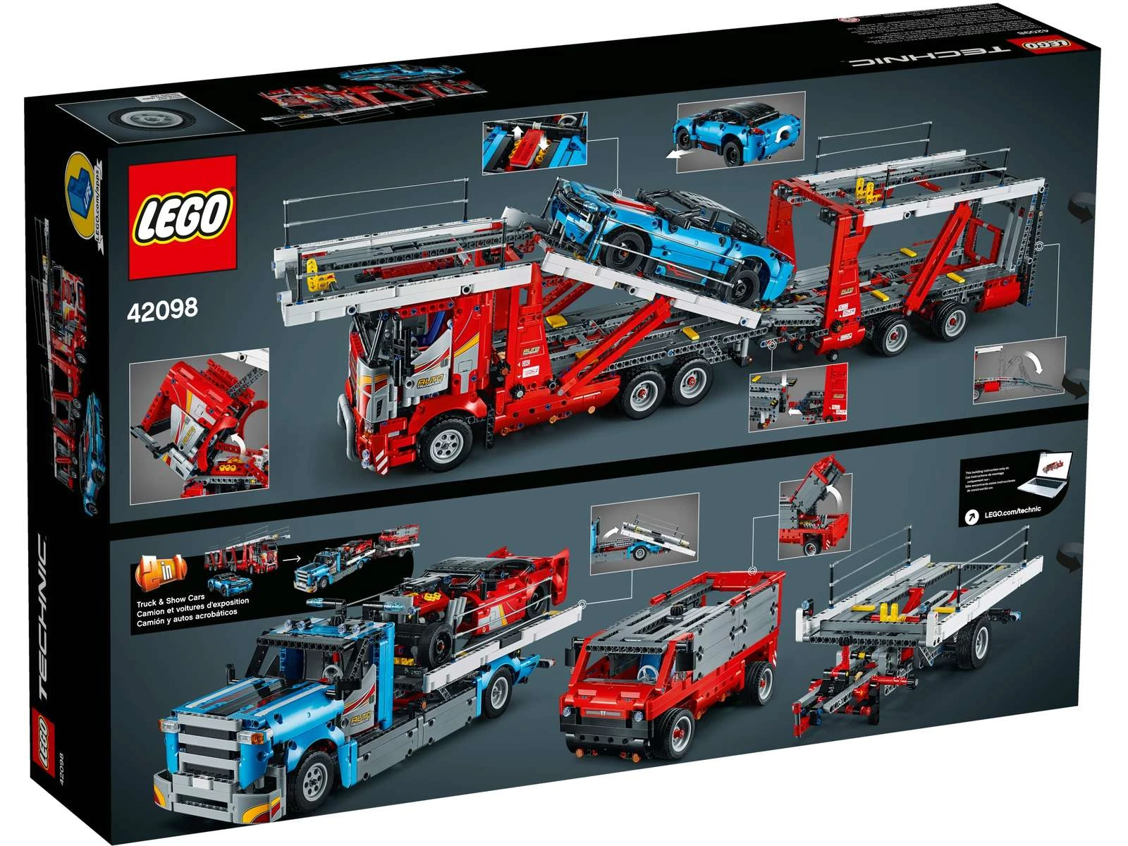 Блоковий конструктор LEGO Technic Автовоз (42098)