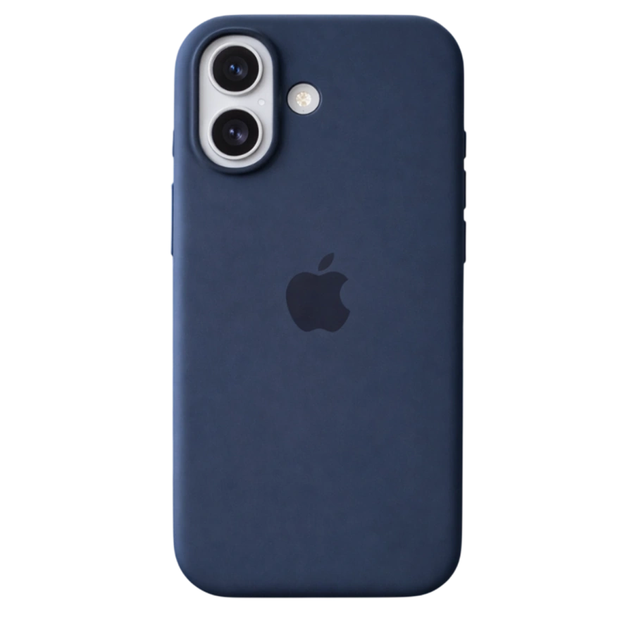 Чехол Apple iPhone 17 Silicone Case with MagSafe Lux Copy - Midnight