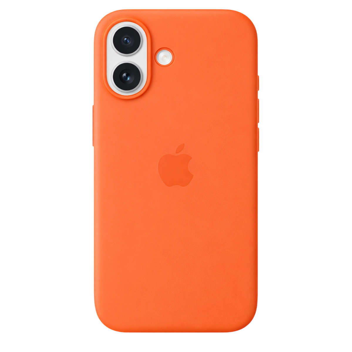 Чехол Apple iPhone 17 Silicone Case with MagSafe Lux Copy - Orange