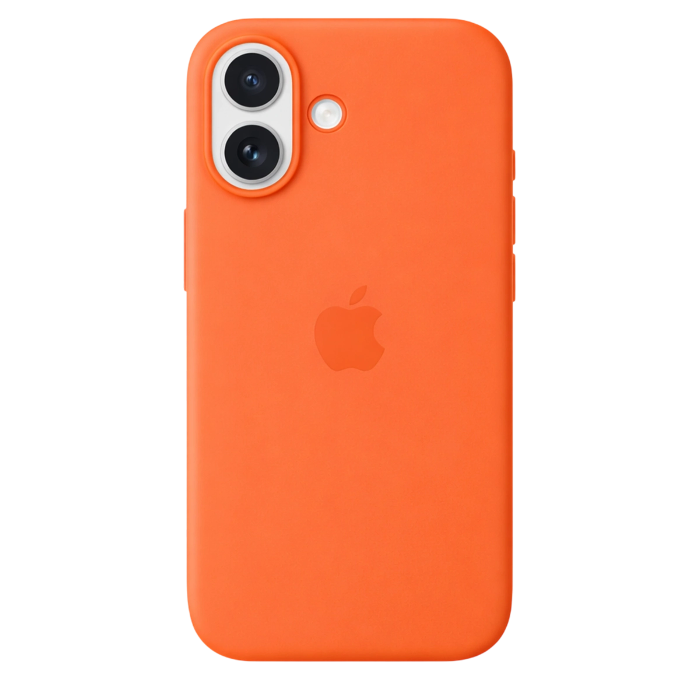 Чехол Apple iPhone 17 Silicone Case with MagSafe Lux Copy - Orange