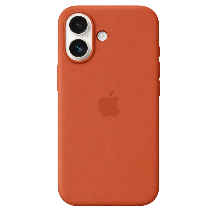 Чехол Apple iPhone 17 Silicone Case with MagSafe Lux Copy - Terra Cotta