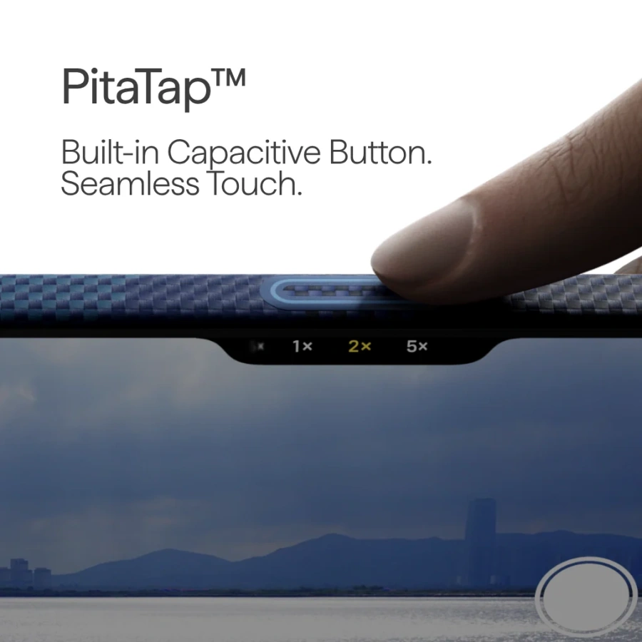 Чехол Pitaka Edge Ultra-Slim Case with PitaTap for iPhone 16 Pro - Over The Horizon (KI1605POTH)