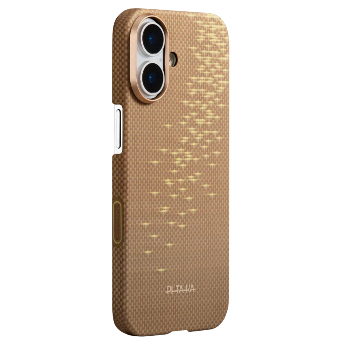 Чохол Pitaka Edge Ultra-Slim Case with PitaTap for iPhone 17 - Golden Glint (KI1701AG)