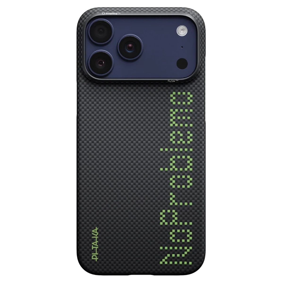 Чохол Pitaka Edge Ultra-Slim Case with PitaTap for iPhone 17 Pro Max - NoProblemo [Lumintex Edition] (KI1701NOP)