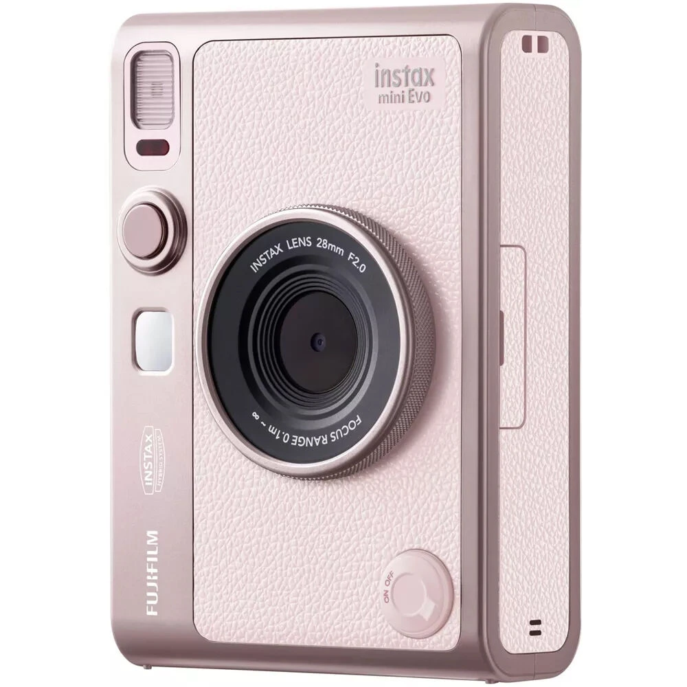 Фотокамера миттєвого друку Fujifilm Instax Mini EVO - Gentle Rose (16962315)