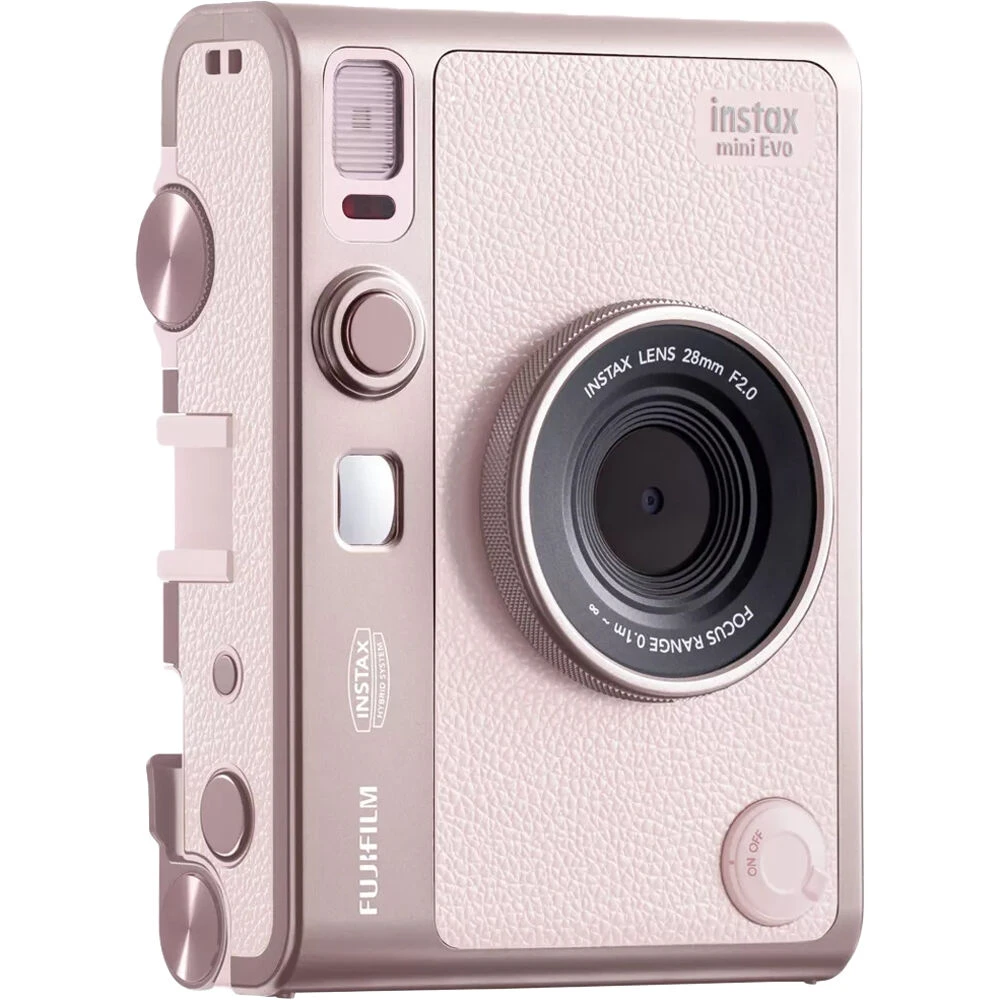 Фотокамера миттєвого друку Fujifilm Instax Mini EVO - Gentle Rose (16962315)