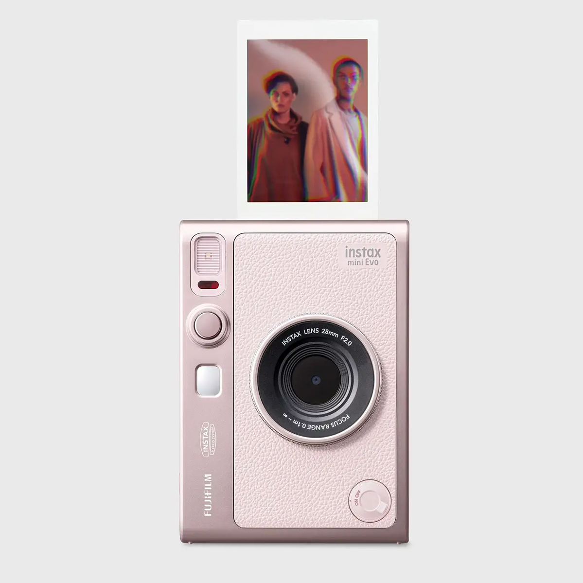 Фотокамера миттєвого друку Fujifilm Instax Mini EVO - Gentle Rose (16962315)