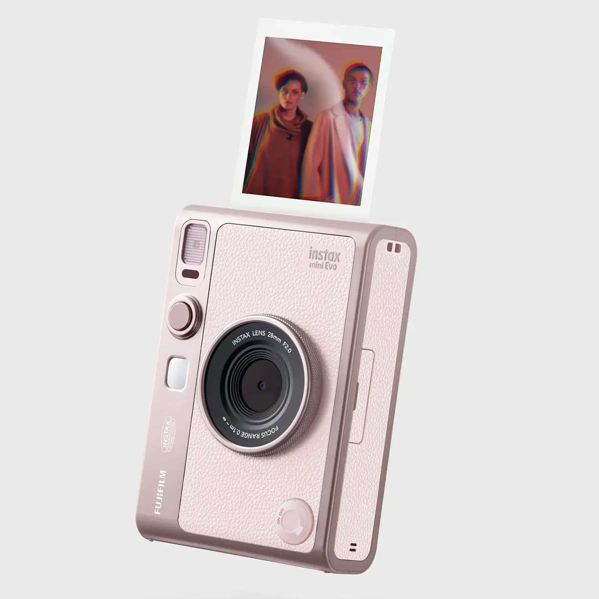Фотокамера миттєвого друку Fujifilm Instax Mini EVO - Gentle Rose (16962315)