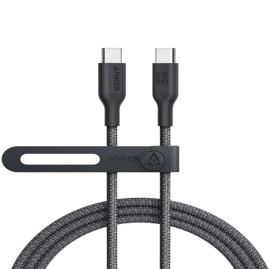Кабель Anker 544 Type-C to USB Type-C Cable 0.9m 140W - Black (A80F5H11)