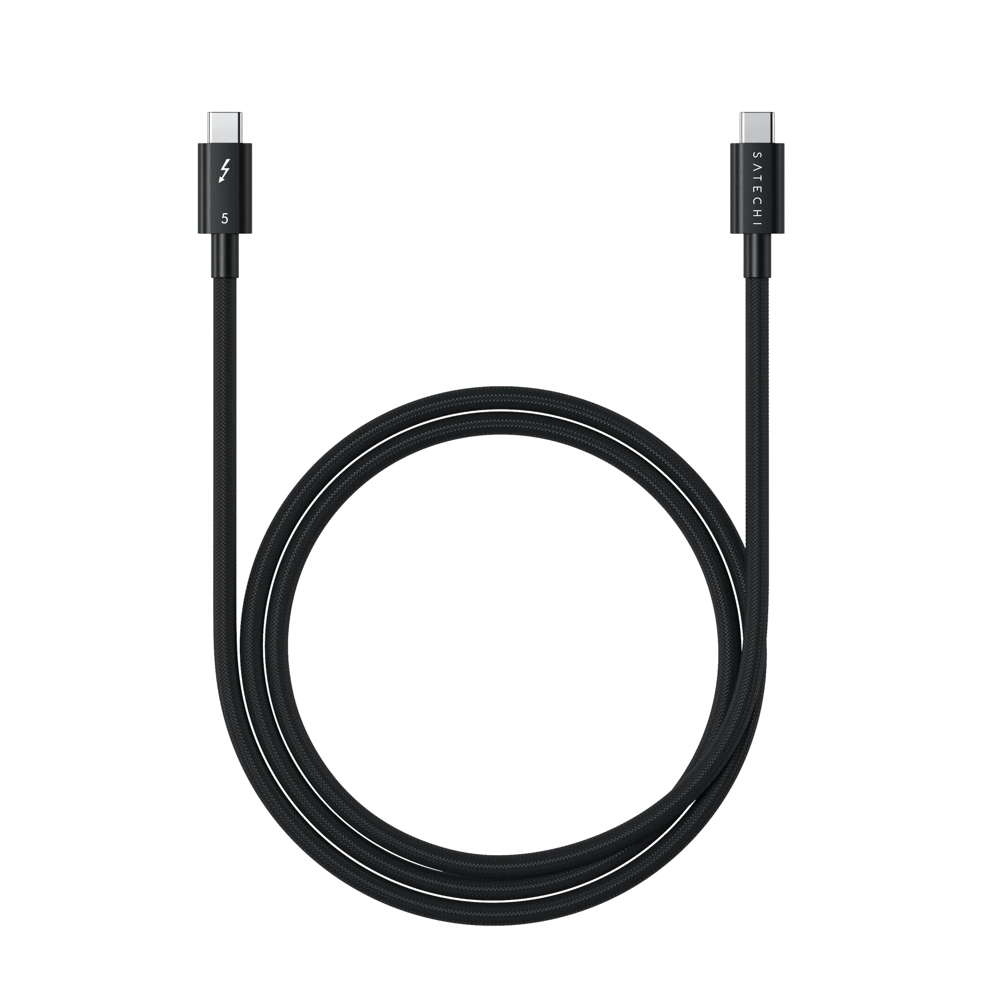 Кабель Satechi Thunderbolt 5 Pro 240W Cable 1m - Black (ST-YTB5100K)