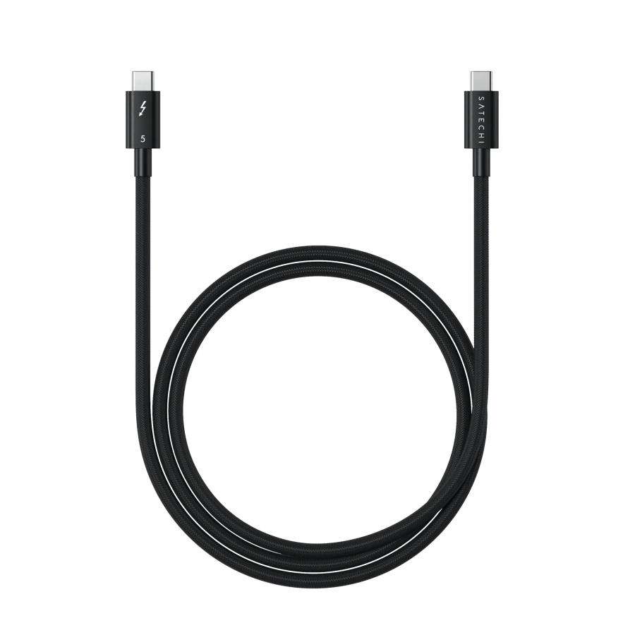 Кабель Satechi Thunderbolt 5 Pro 240W Cable 1m - Black (ST-YTB5100K)