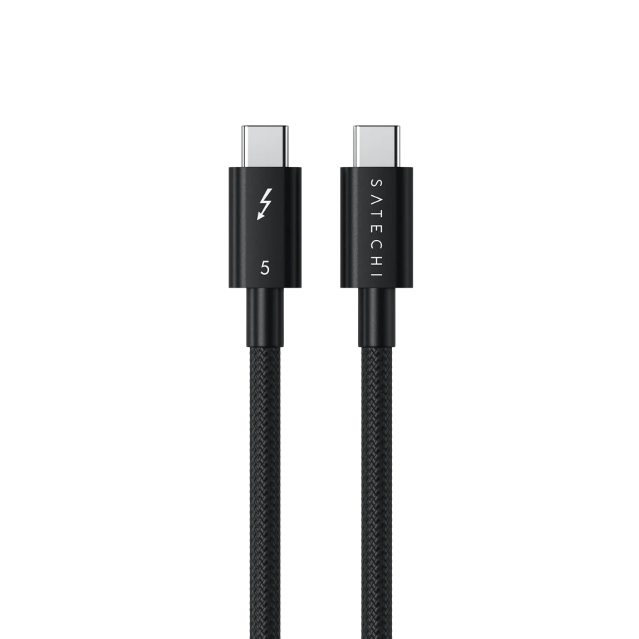 Кабель Satechi Thunderbolt 5 Pro 240W Cable 1m - Black (ST-YTB5100K)