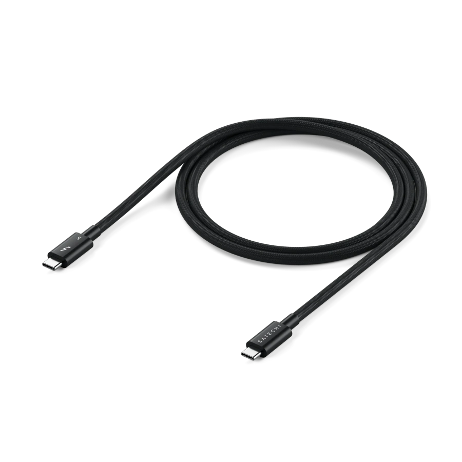 Кабель Satechi Thunderbolt 5 Pro 240W Cable 1m - Black (ST-YTB5100K)
