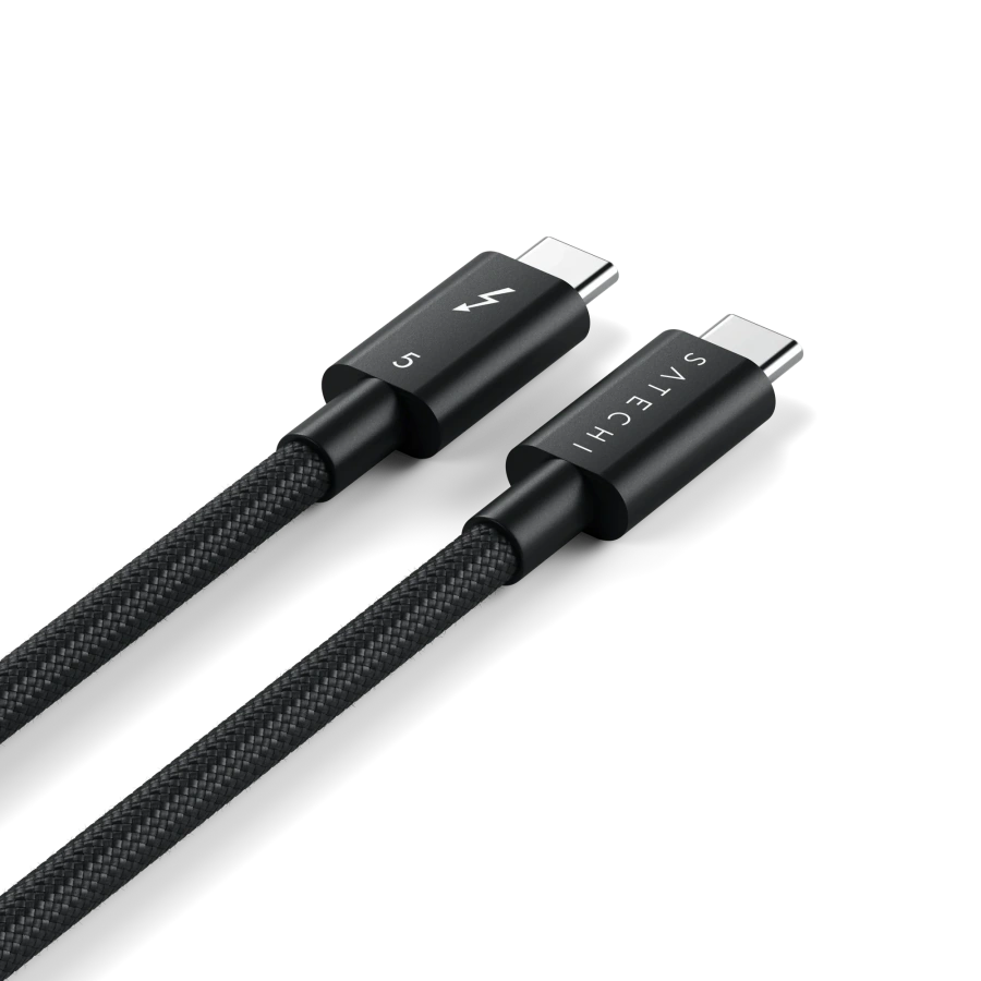 Кабель Satechi Thunderbolt 5 Pro 240W Cable 1m - Black (ST-YTB5100K)