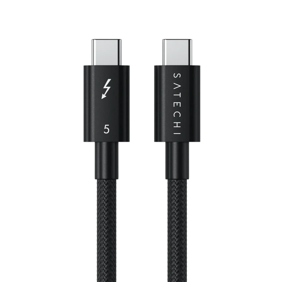 Кабель Satechi Thunderbolt 5 Pro 240W Cable 1m - Black (ST-YTB5100K)