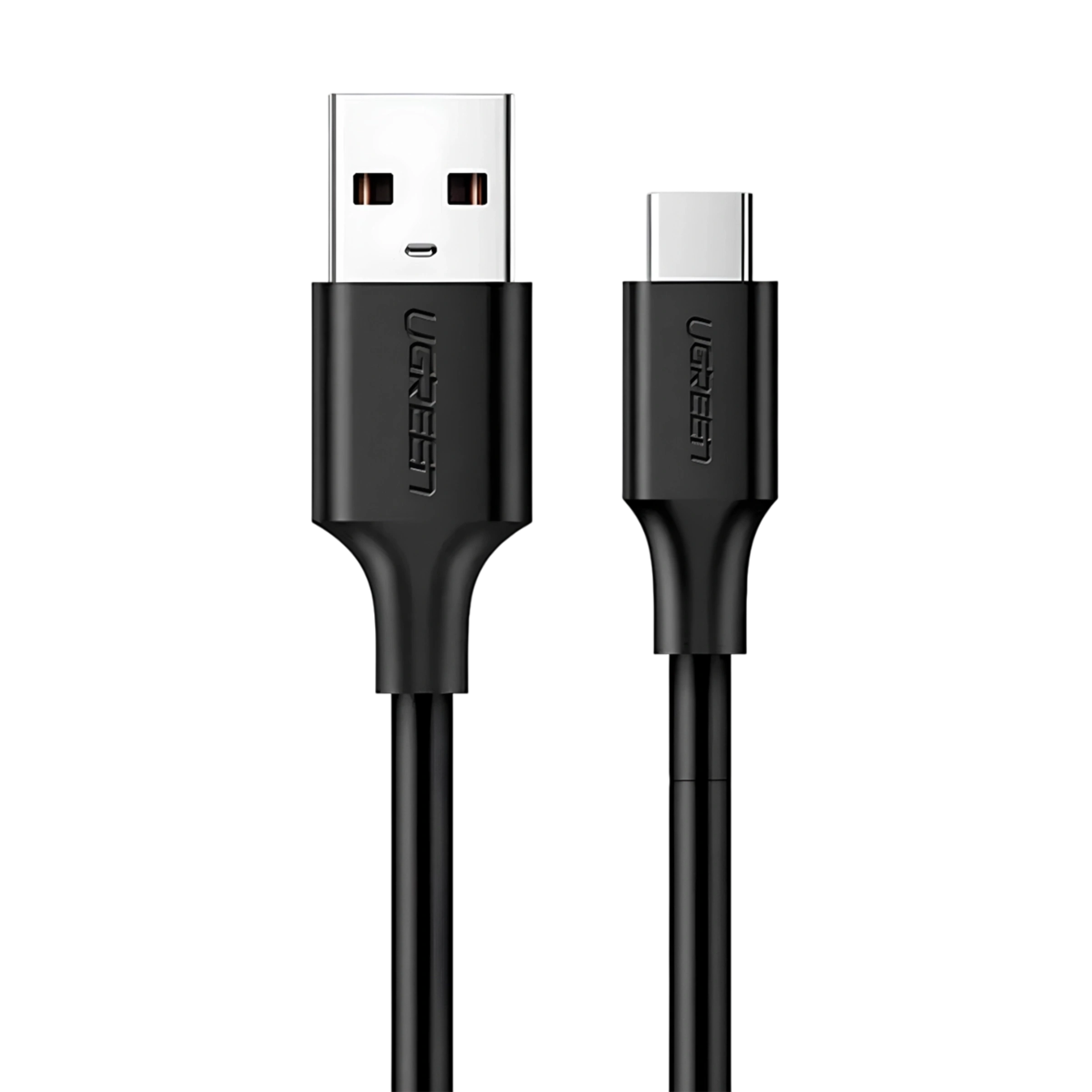 Кабель UGREEN US184 USB-A to USB-C Cable, 2m - Black (UGR-20884)