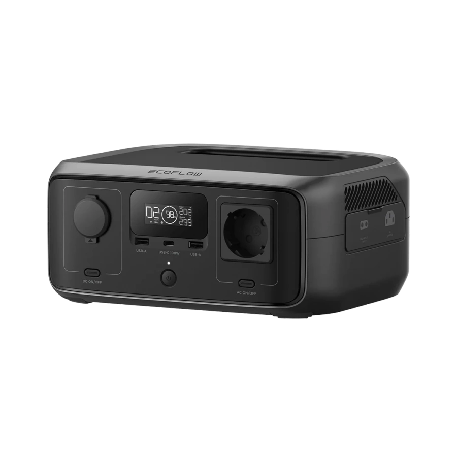 Комплект зарядной станции EcoFlow RIVER 3 UPS и солнечная панель 45W Type-C (EFRIVER3-UPS-EU-CBox/EFSOLAR45-TYPE-C)