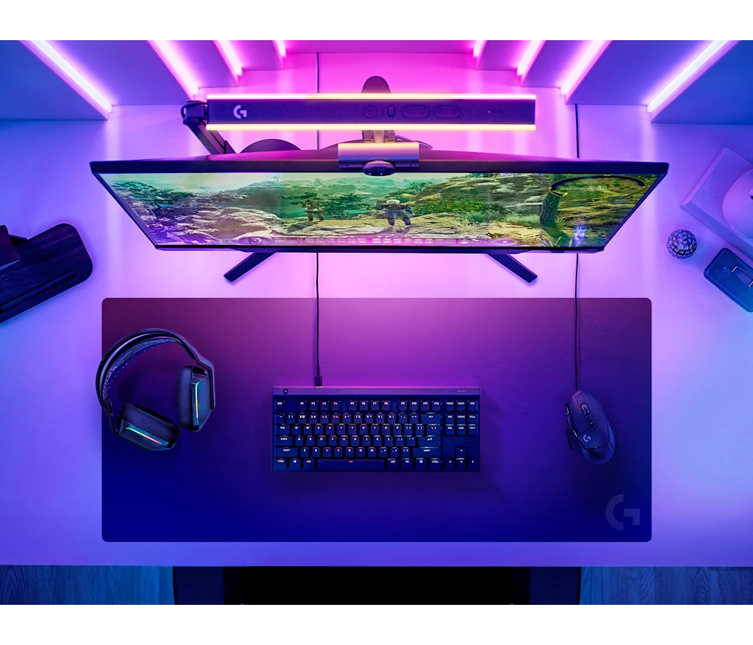 Килимок для мишi LOGITECH G840 XL Cloth Gaming Mouse Pad (943-000778)