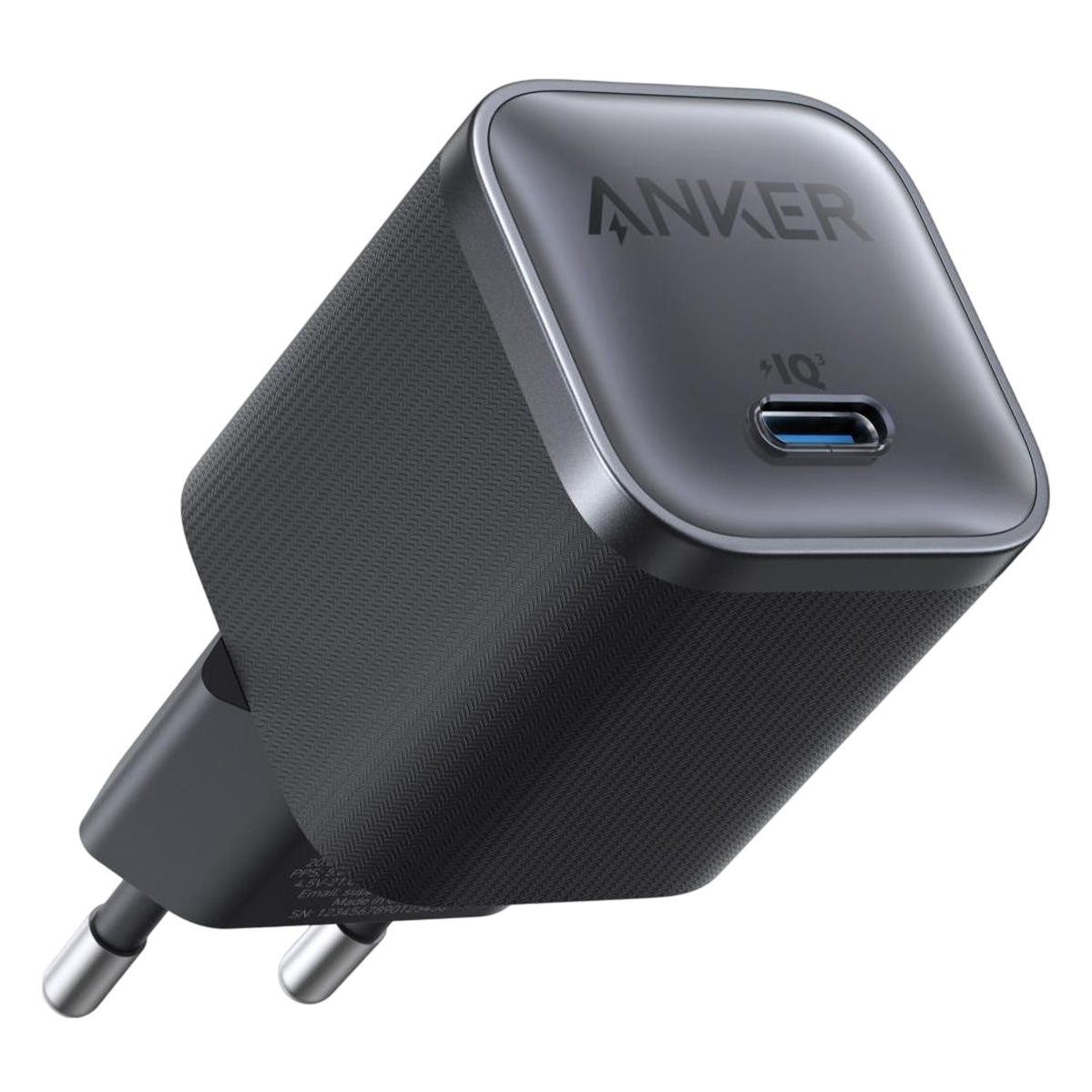 Мережевий зарядний пристрій Anker Nano Charger 45W - Black (A2692L11)