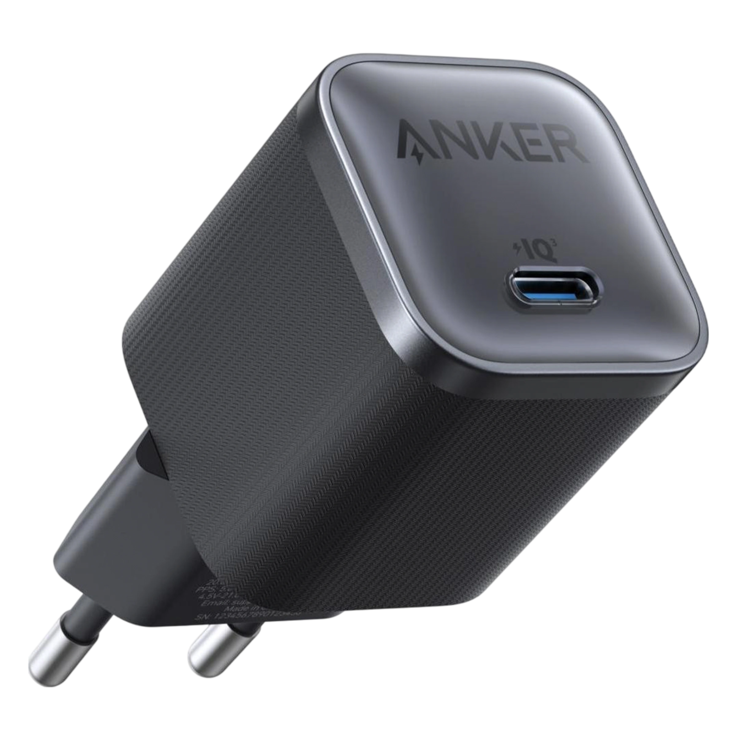 Мережевий зарядний пристрій Anker Nano Charger 45W - Black (A2692L11)